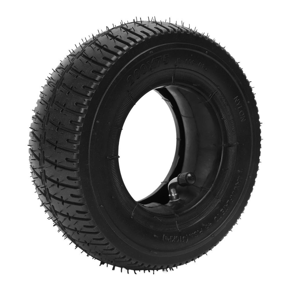 

Rubber Kart Pneumatic Tyre 200 x 75 Off Road Scooter Tire Durable Kart Pneumatic Tire Off Road 200*75