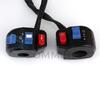 Aluminum 22mmATV Motorcycle Switches Motorbike Horn Button Turn Signal Electric Fog Lamp Light Start Handlebar Controller Switch