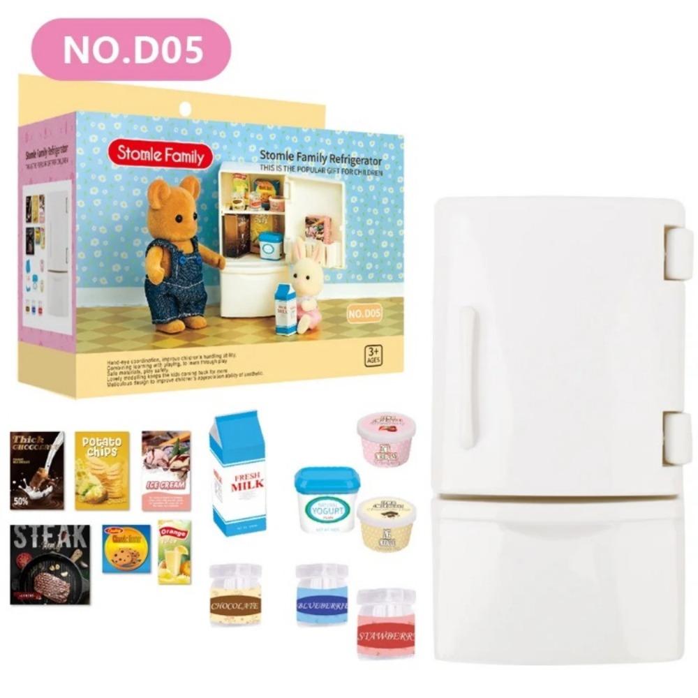 

1:12 миниатюрная мебель, лесная семейная кухонная игрушка, обеденный стол, аксессуары для кукольного домика, ванная комната, ролевые игры для девочек, подарки, игрушки