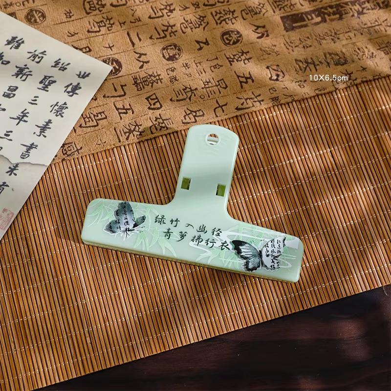 Kawaii Czarny Kot Plastikowy Klips Śliczne Klipsy Biurowe do Dziennika Scrapbookingu Planera Wielofunkcyjny Klips na Rachunki Notatki Memo