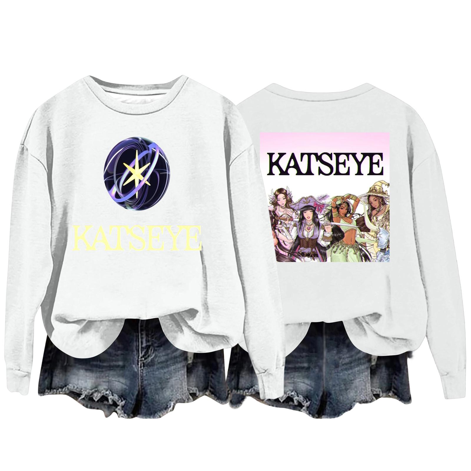 

Женская модная повседневная толстовка с длинным рукавом, свободного кроя, с принтом XL белый