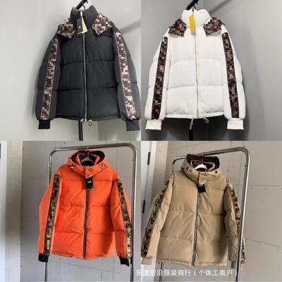 Fam Winter Wende Kapuzen Baumwolljacke Herren Lockerer Schnitt Tägliche Kleidung 2025