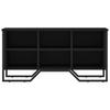 Vidaxl Szafka Na Buty, Czarna, 90X38X45,5 Cm, Materiał Drewnopochodny