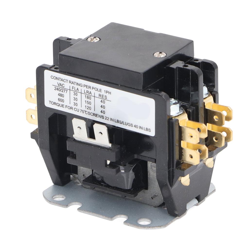 Kondenzátorový stykač Vytápění Větrání Klimatizace Stykač 30A 2P pro řízení výkonu