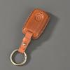Premium Genuine Leather Key Case Cover Yamaha XMAX 300 NVX 155 NMAX Motorbike Keys Round Snap