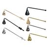 Candle Snuffer with Long Handle Putting Out Candle Wick Flame Extinguishing Tool Candle Extinguisher Accessory Decorative Metal Candle Cover Tool