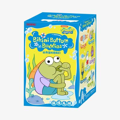 POP MART Bikini Bottom Buddies - Keistos pliušinės aklos dėžutės