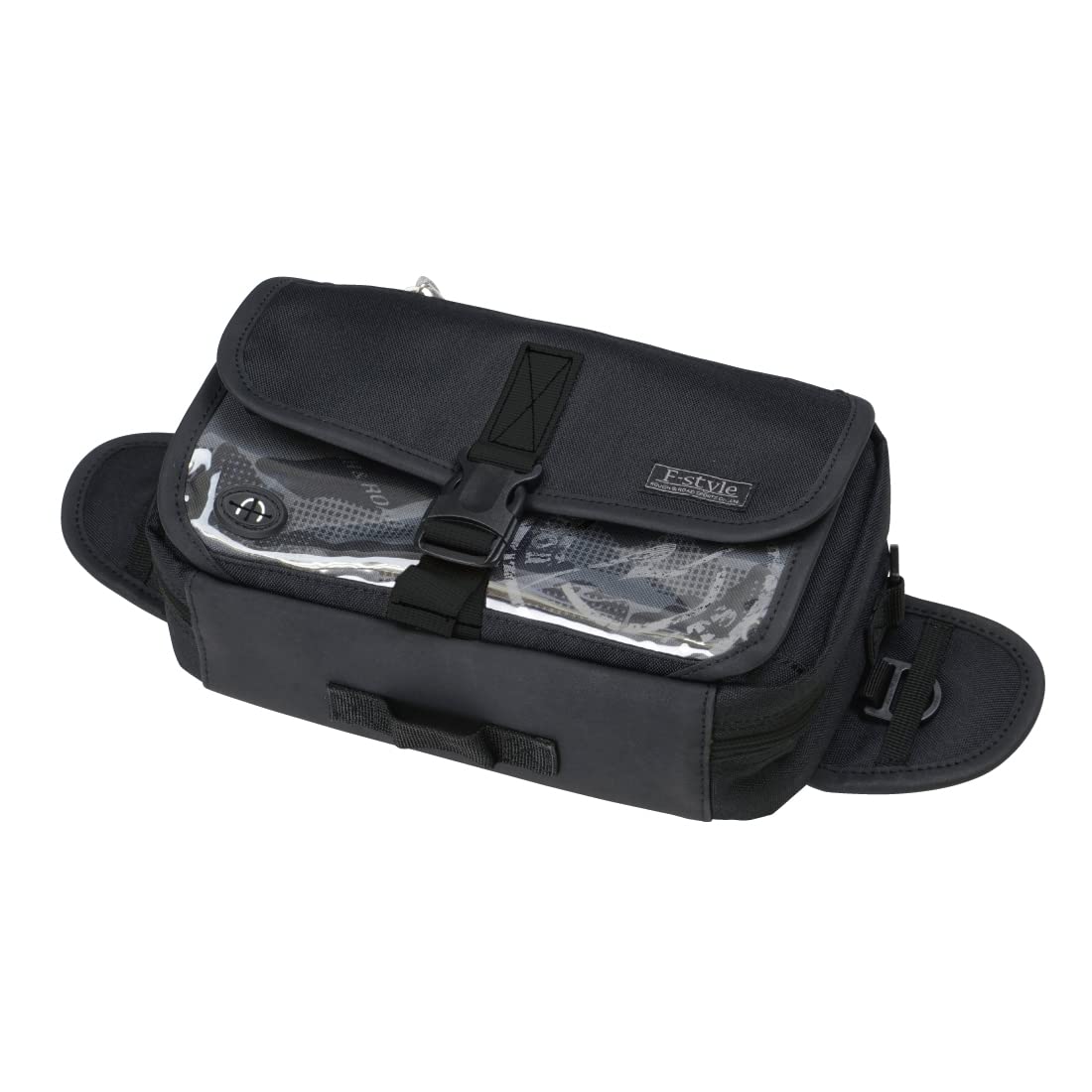 

ROUGH ROAD Мотоциклетная сумка на бак Сумка на бак EX Полностью черная RR9461 и F-Wearable