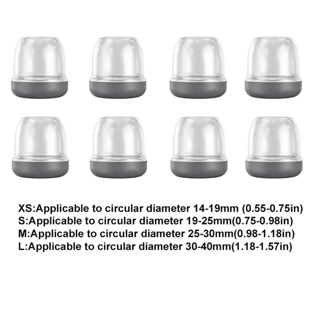 8 Pcs Wear-resistant Furniture Feet Pad Resilient Chair Leg Cover Chair Leg Silent Mat  Carpet