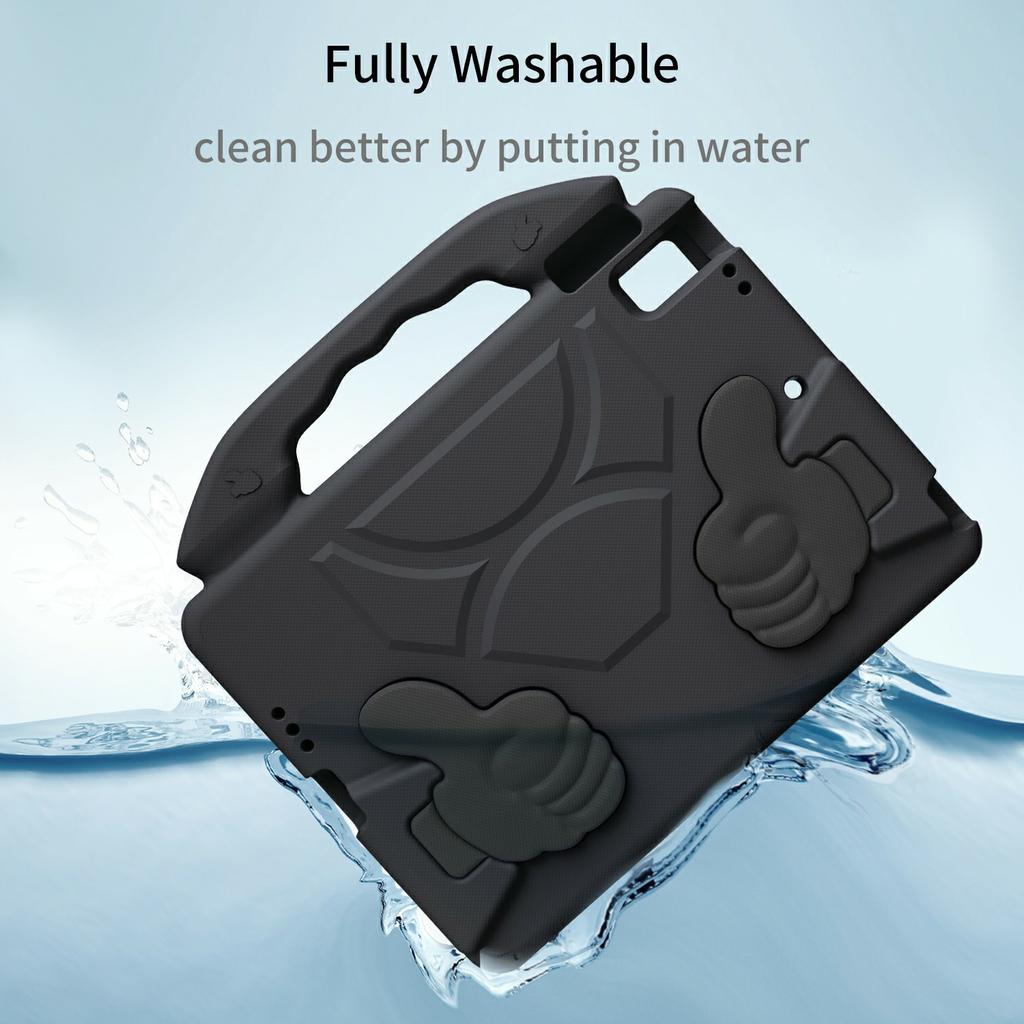 Ultra-Soft EVA Case For iPad 9.7-inch (2018)/(2017)/Air 2/Air (2013) Thumb Kickstand Tablet Cover