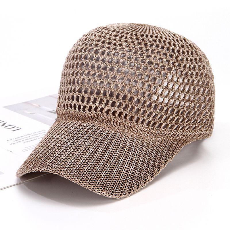 Hat Women's Summer Mesh Breathable Baseball Cap Casual Fashion Cap Outdoor Hollow Sunshade Sun Hat