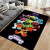 Smiling Critters Cartoon Design Suitable As a Non-slip Mat for the Living Room or Bedroom Sofa