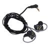 Earphones Super Bass Boost Wired Earbuds Noise Reduction Stereo Headphones for Listen To MusicWithout Microphone Black