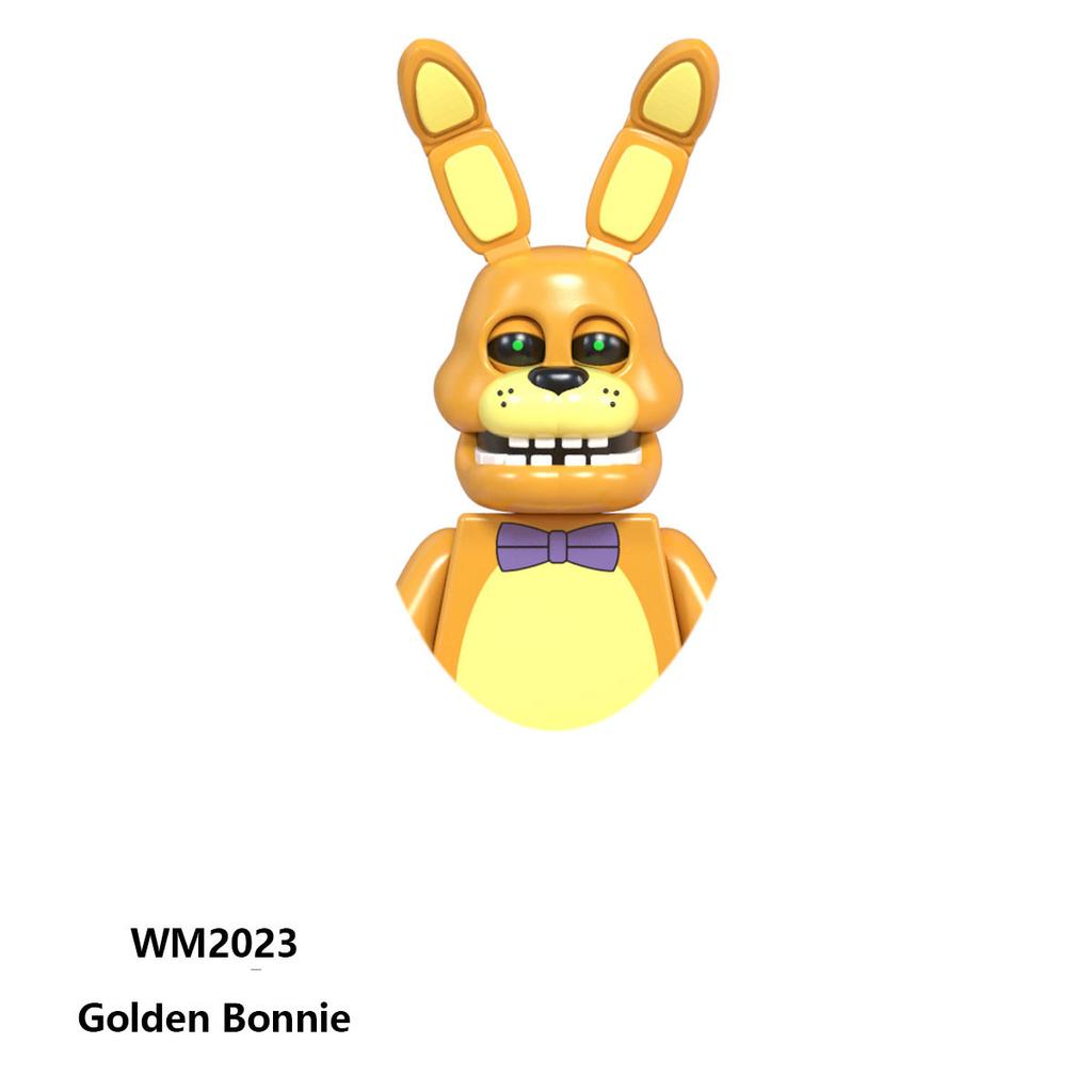 WM6074 WM6097 Anime Mini Bausteine Figur Foxy Bär Junge Baby Actionfiguren Montage Spielzeug Weihnachtsgeschenk WM831 WM2017