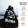 Barbell Lifting Customize Your Name Blanket Warm Comfortable Soft Blanket For Chair Office Sofa Bed Sofa Office Camping Suitable For Gifting Relatives