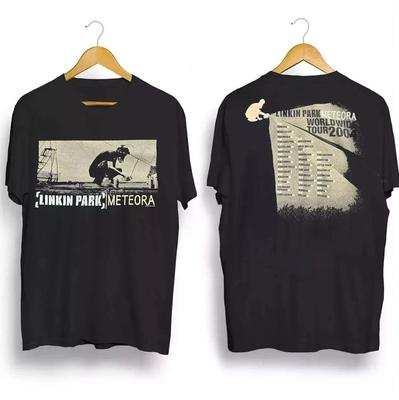 Linkin Park Meteora Tour 2004 Vintage Y2K Rock T-Shirt S-4XL Unisex T-Shirt