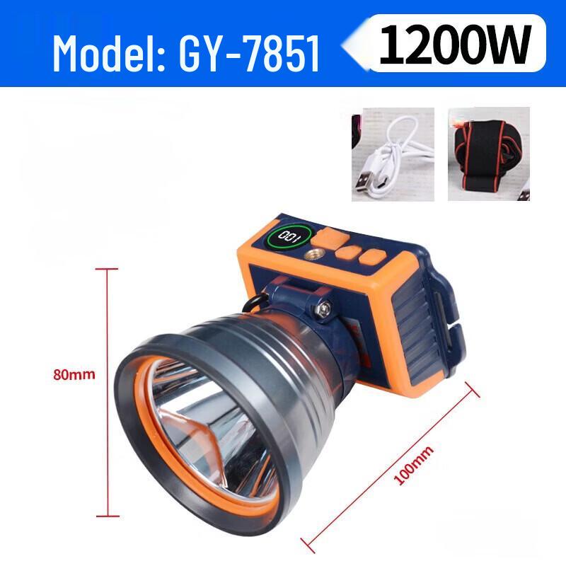 Meng Pao High Power Rechargeable Fishing Headlamp