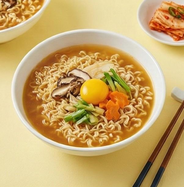 Ottogi Ottogi Jin Ramen Mild Flavor BTS Jin's Pick and BTS Doll Set