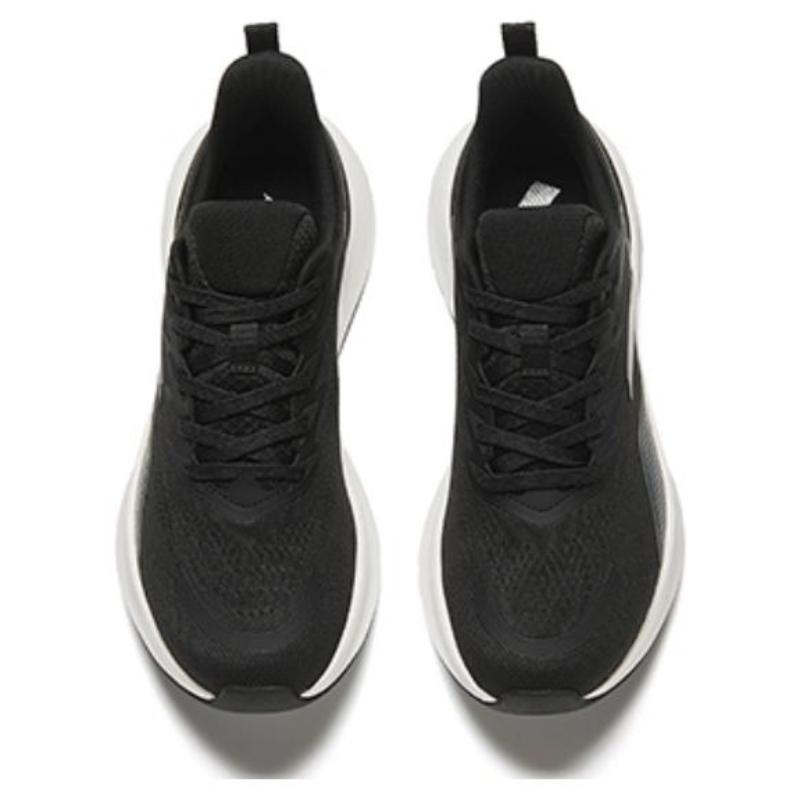 Anta Cushioning Low-Top Running Shoes Women's Black Gray Sneakers 122415522-6