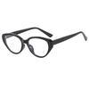 Personalized Cat Eye Anti-blue Light Glasses For Women Myopia Glasses Fashionable Flat-light Glasses 9027