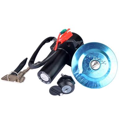 For Plouluyt 125Cc YBR 125 Motorcycle Scooter YBR125 Electric Ignition Switch Lock Set Power Door Lock Tank Cap