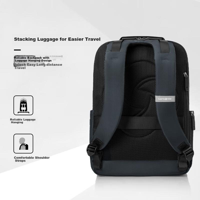 Samsonite Backpack, 17-Inch Laptop Bag, Unisex Backpack, Business Travel Large Capacity Upgraded Version TX6 Gift