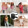 Women Multiway Thigh Leg Bag,Waterproof PU Waist Fanny Pack, Adjustable Strap Crossbody Belt Pouch for Running Club Travel Daily