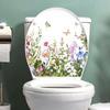 C43# Bloemen Vogels Diverse Groene Planten Bloemen Muursticker Badkamer Wc Decor Decals Woonkamer Kast Woondecoratie