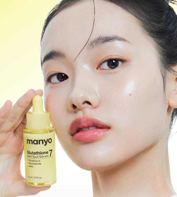 MANYO FACTORY Glutathion 7 Dunkle Flecken Serum 30ml Aufhellende Tonpflege