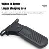 1 Pair Helpful Stable Seats Treadle Anti-Rust Universal Bike Rear Pedals Plastic Convenient Bicycle Rear Seat Pedal Folding Bike