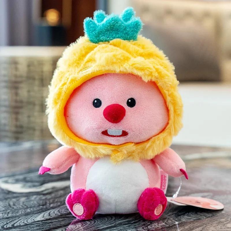 Cute Loopy Cartoon Fruit Headwear Series Plush Doll Plush Doll Bedroom Ornament Creative New Birthday Gift Holiday Gift