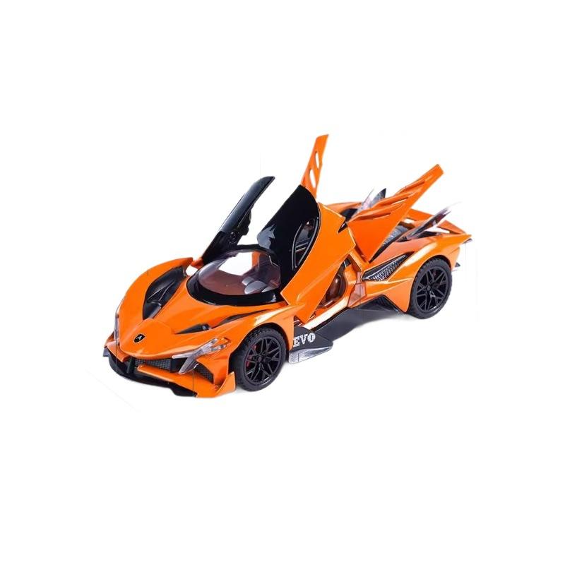 1/32 Scale Apollo EVO Alloy Toy Model - Futuristic Design, Sound & Light Effects, Spring Action - Ideal for Kids' Play