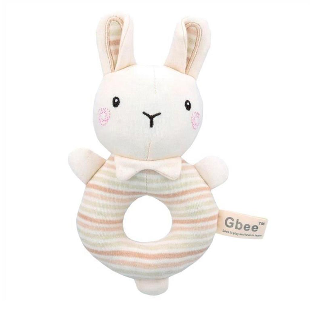 Shinse Plush Baby Rattle Toy with Cute Fabric Suitable for Ages 3 Months and Made of Organic Popular Baby Educational Toy for Baby Christmas Gift 1