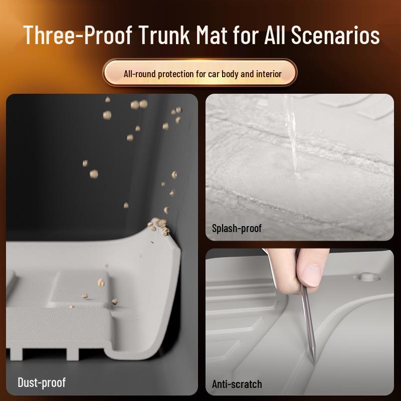BYD N8L Trunk Mat TPE 2025 Car Tail Box Accessory Set