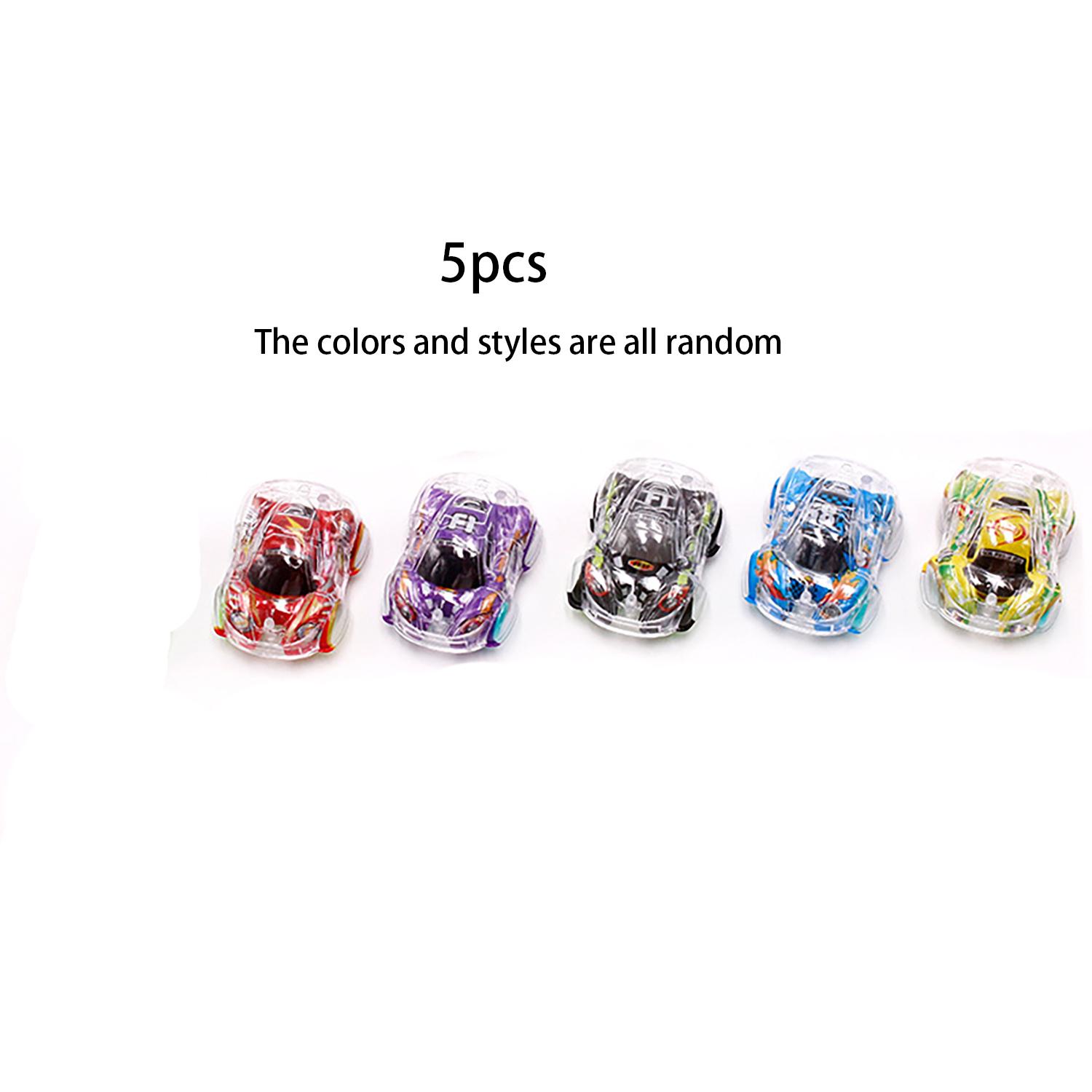 

Double layered inertia color printed mini car, random style children s car toys, holiday gifts
