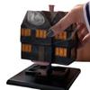 Black House Incense Burner Resin Witch House Incense Cone Stick Holder Halloween Party Desktop Decoration Ornament
