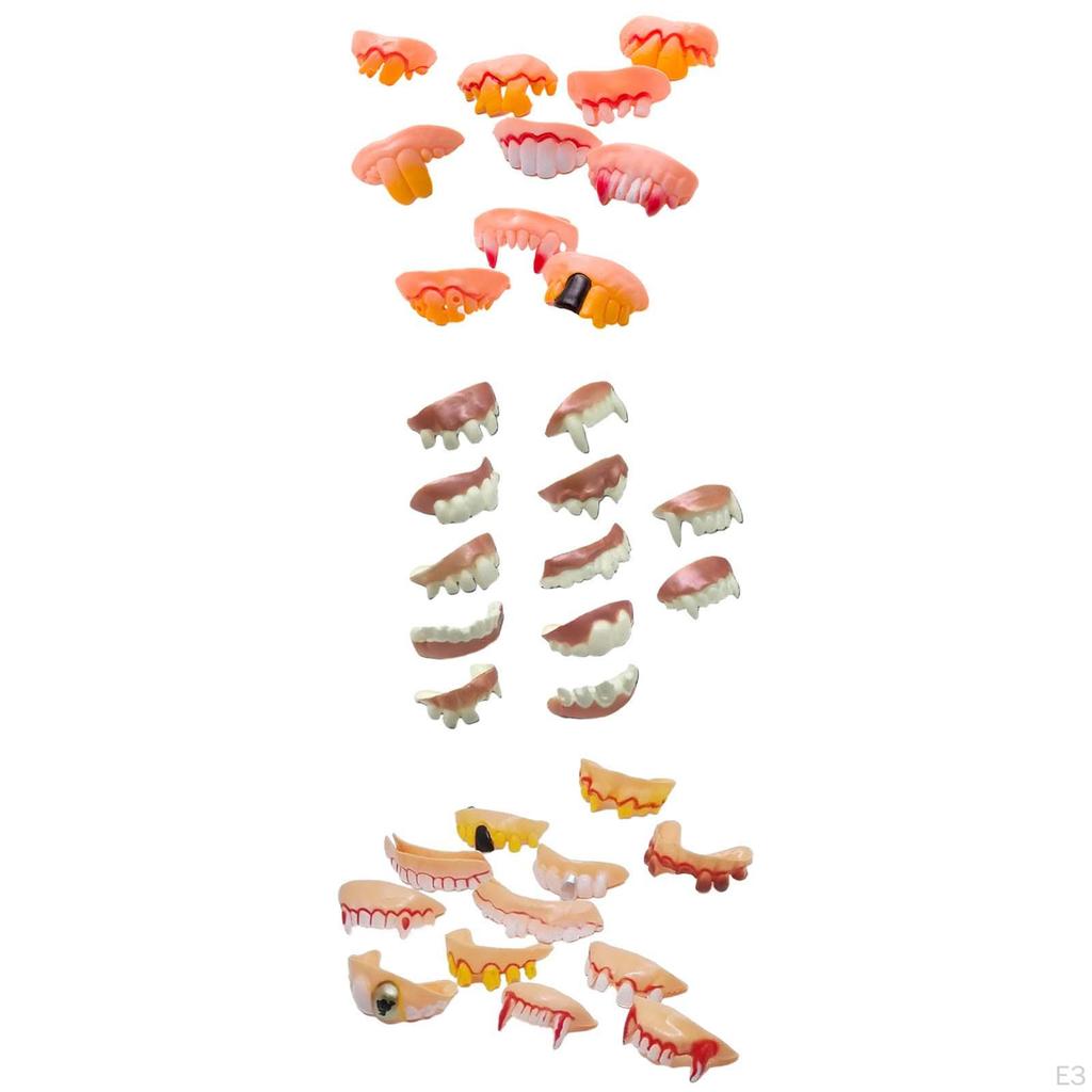 Halloween Fake Teeth Funny Cosplay for Masquerade Party Stage Performance