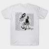 Men Black Print T-shirt Lip Gloss And Black No-Cut Transfer Paper Print Cotton Tshirt