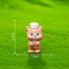 Kids Toy Miniature Cartoon Bear Figurines Crafts Bonsai Micro Landscape Furniture  Home Decoration