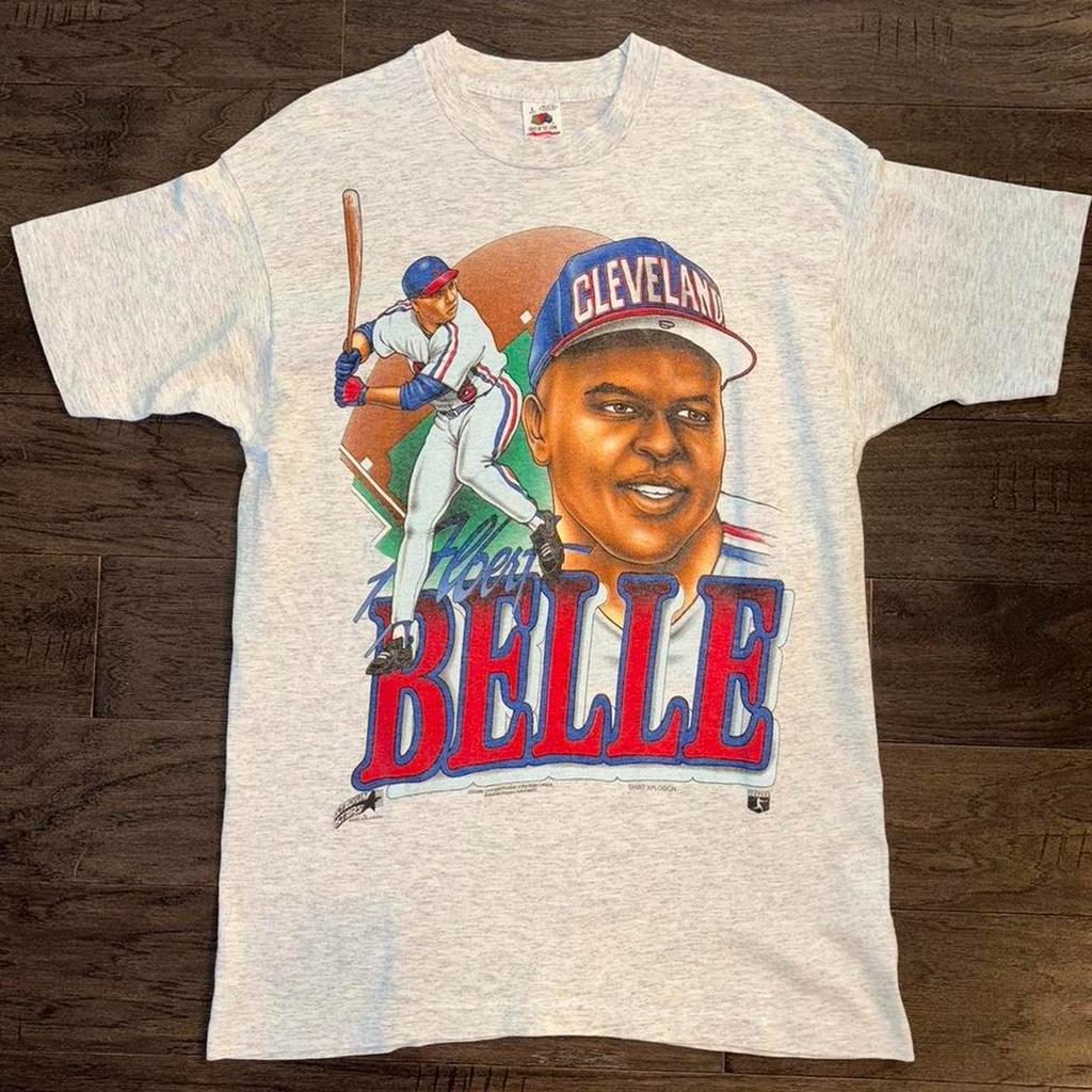 90s Albert Belle Cleveland Indians Shirt Reprint Unisex Shirt AN63543