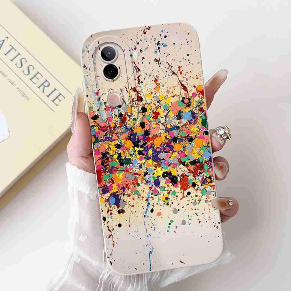 Flower Cover For Vivo V40e Case Soft Silicone Phone Back Cover Casing For Vivo V 40e V40e 4G V2403 Coque TPU Fundas