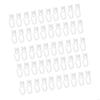62KD 50pcs Curtain Track Accessories Curtain Hooks Offering Easy Setting And Long Time Durability For Home Decoration