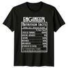 Engineer Nutrition Facts Funny Job TShirt