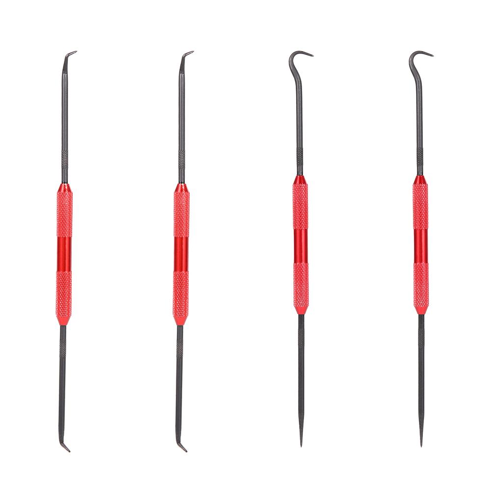 2 Stück/Set Auto-Wellendichtring-Schraubendreher Dichtring Dichtungsscheibe Abzieher Doppelseitiger Haken Fahrzeug-Wellendichtring-Pickel Autoreparaturwerkzeuge