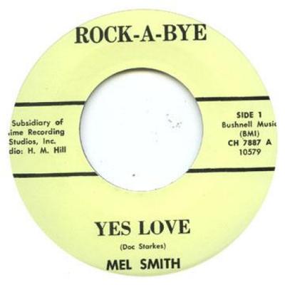 Disque 7 pouces MEL SMITH / PETER ROBBERTS - Yes Love / Ho-Ho Laughing Monster ROCKABYE7887 Rock-A-Bye 2012 UK Blues