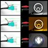 2 PCS 7 Inch IP68 Waterproof 6500K 75W LED Headlight Hi/Lo Beam Driving Lamp for Jeep Wrangler JK TJ LJ