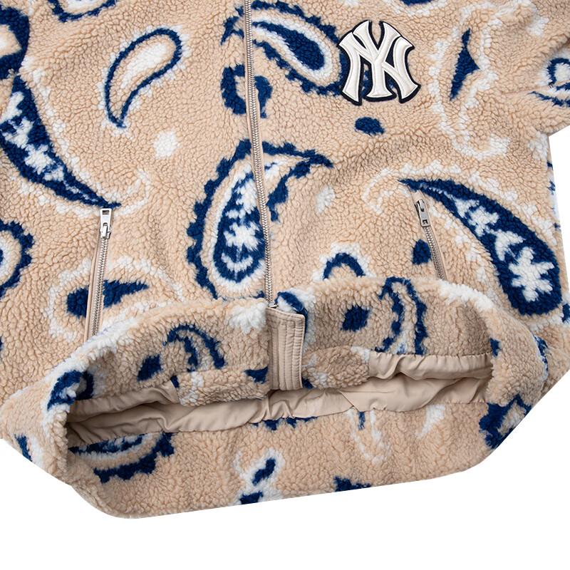 MLB Unisex bunda z jehněčí vlny