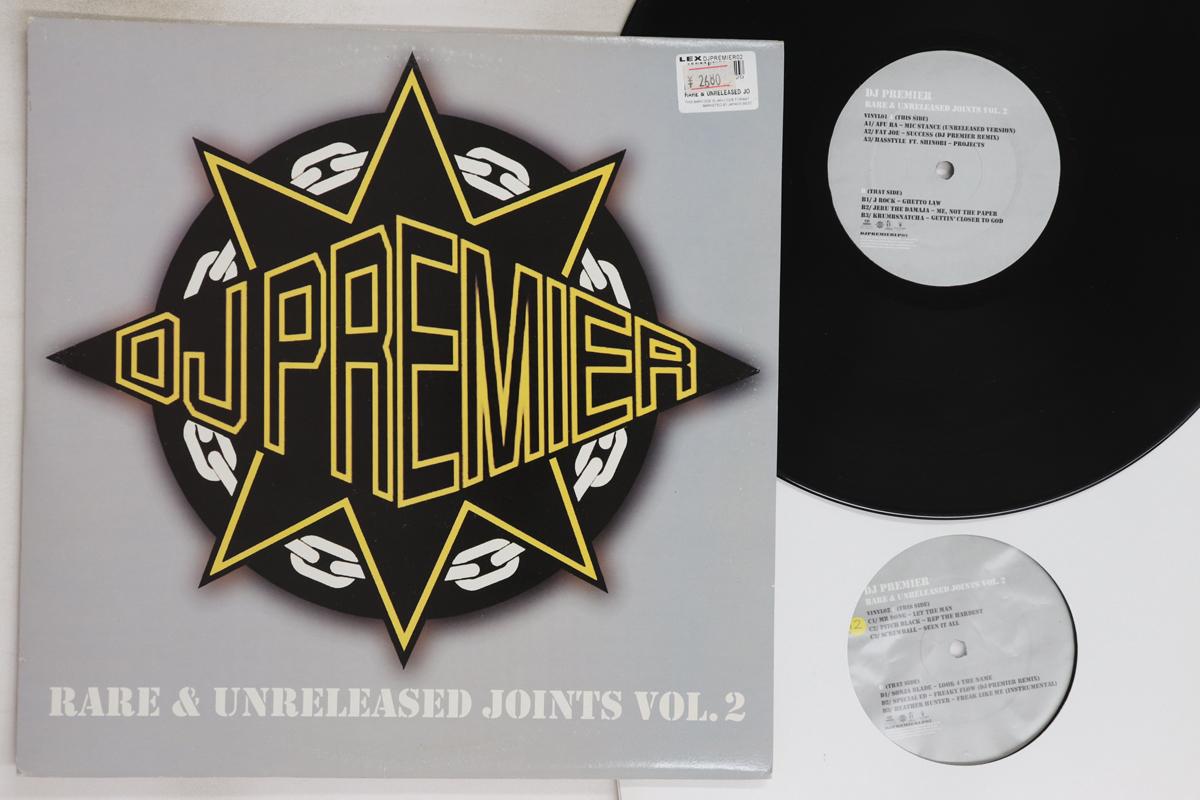 

LP Record DJ PREMIER - Rare & Unreleased Joints Vol. 2 DJPREMIERVOL02 Not On Label 2007 UK Rap & Hip-Hop/R&B Used