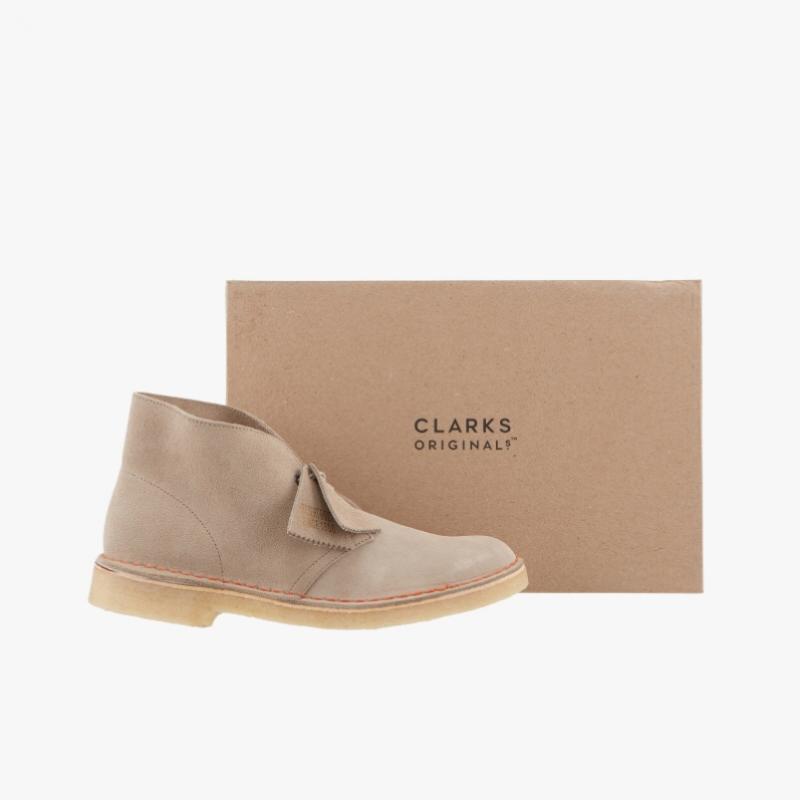 Clarks Desert Sand Suede Boots 26155527
