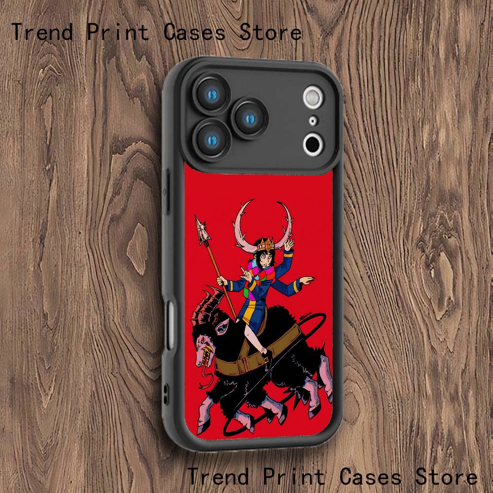 H-Haunted H-Hotel Abaddon Phone Case For iPhone 17,16,15,14,13,12,11,Pro,Max,Plus,X,XS,SE4,E,Mini Black Thickened Border Case